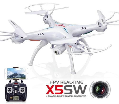 Syma X5SW White Квадрокоптер 330мм WiFi камера, белый